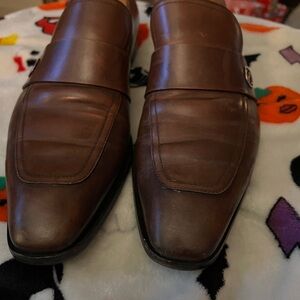 Gucci Brown Leather Men's Shoes